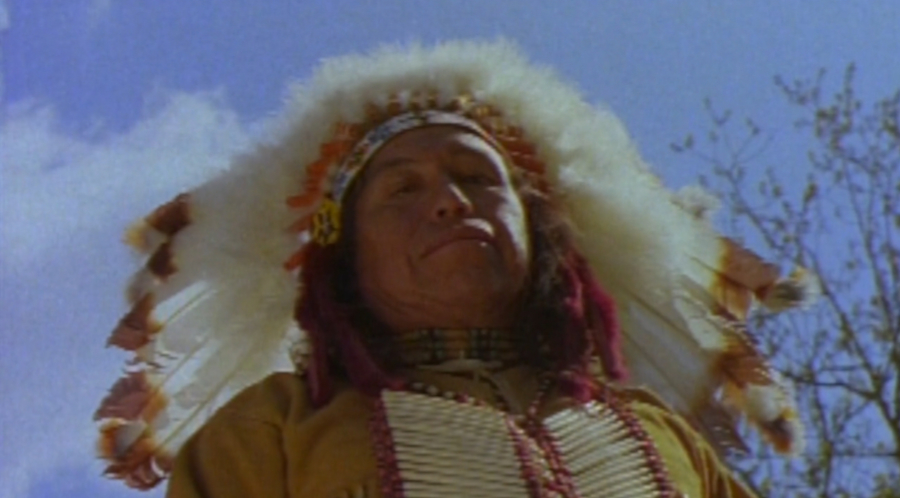 A scene from the movie Camp Fear