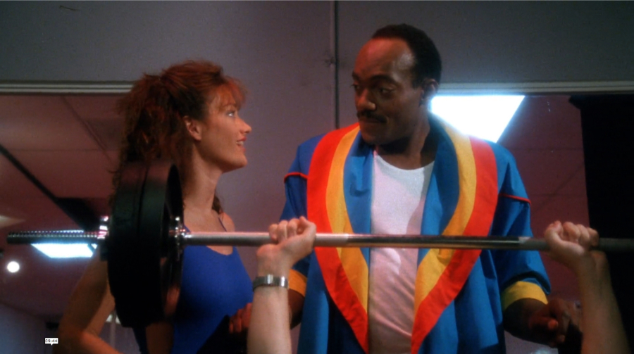 A scene from the movie Death Spa