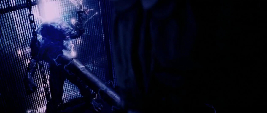 A scene from the movie Doom