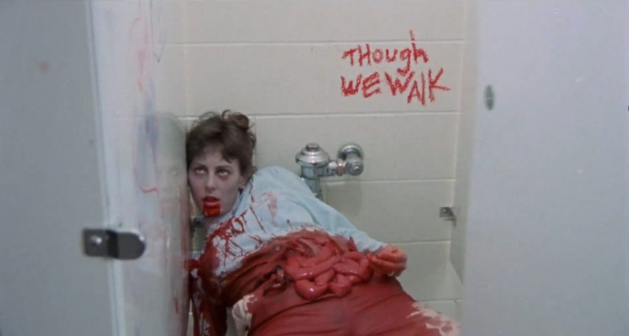 A scene from the movie Splatter University