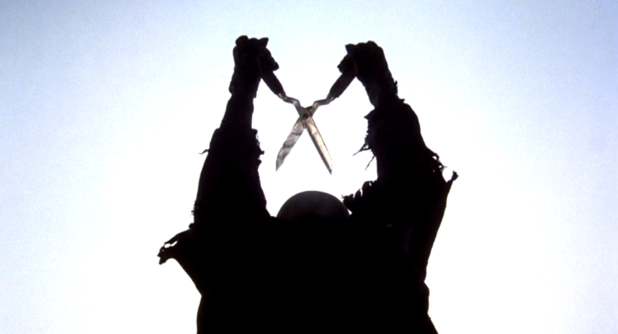 A scene from the movie The Burning