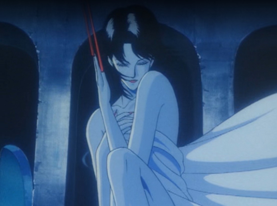 A scene from the movie Wicked City